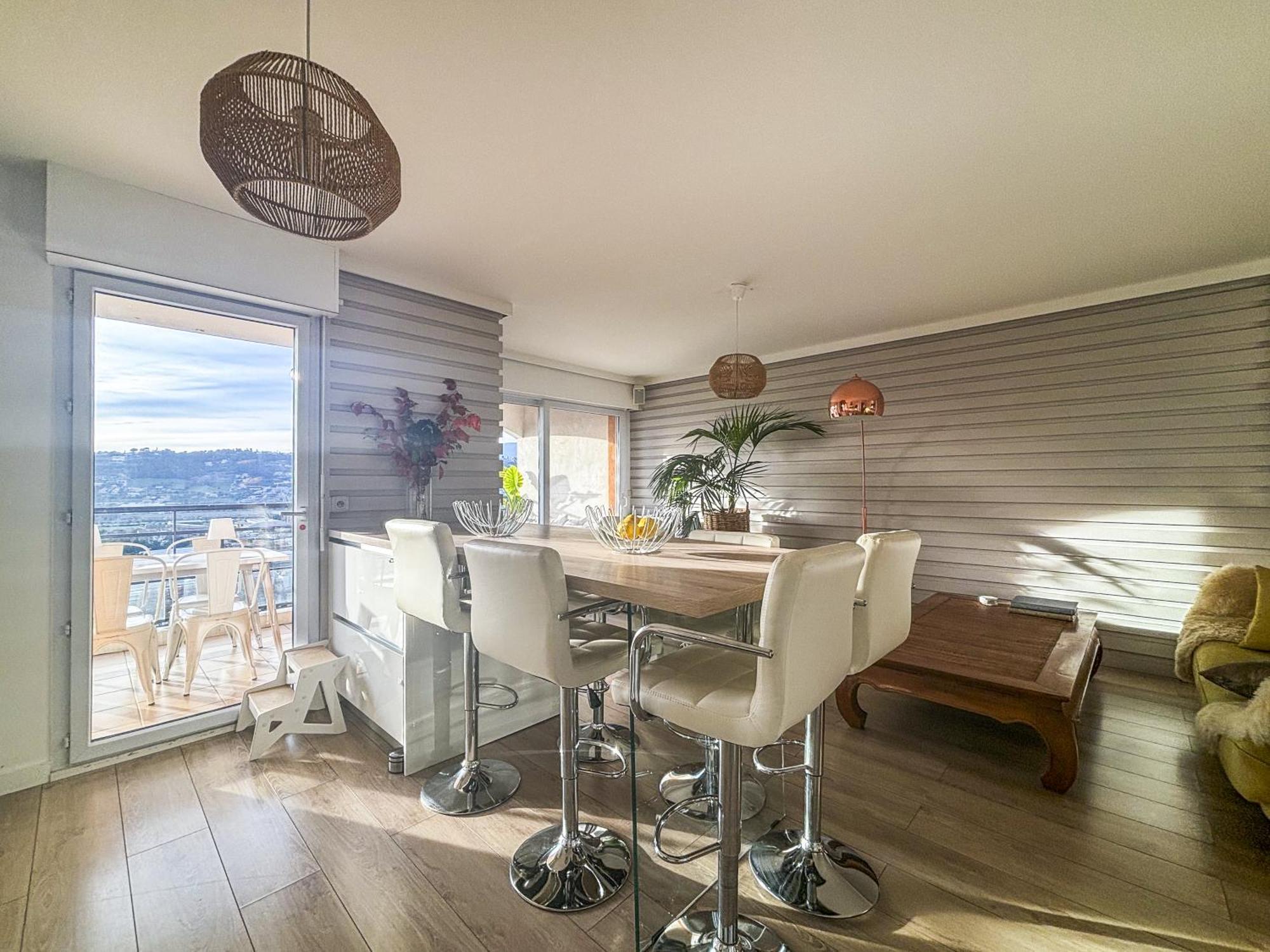 Terre D'azur - Wifi, Parking, Vue Mer Appartement Nice