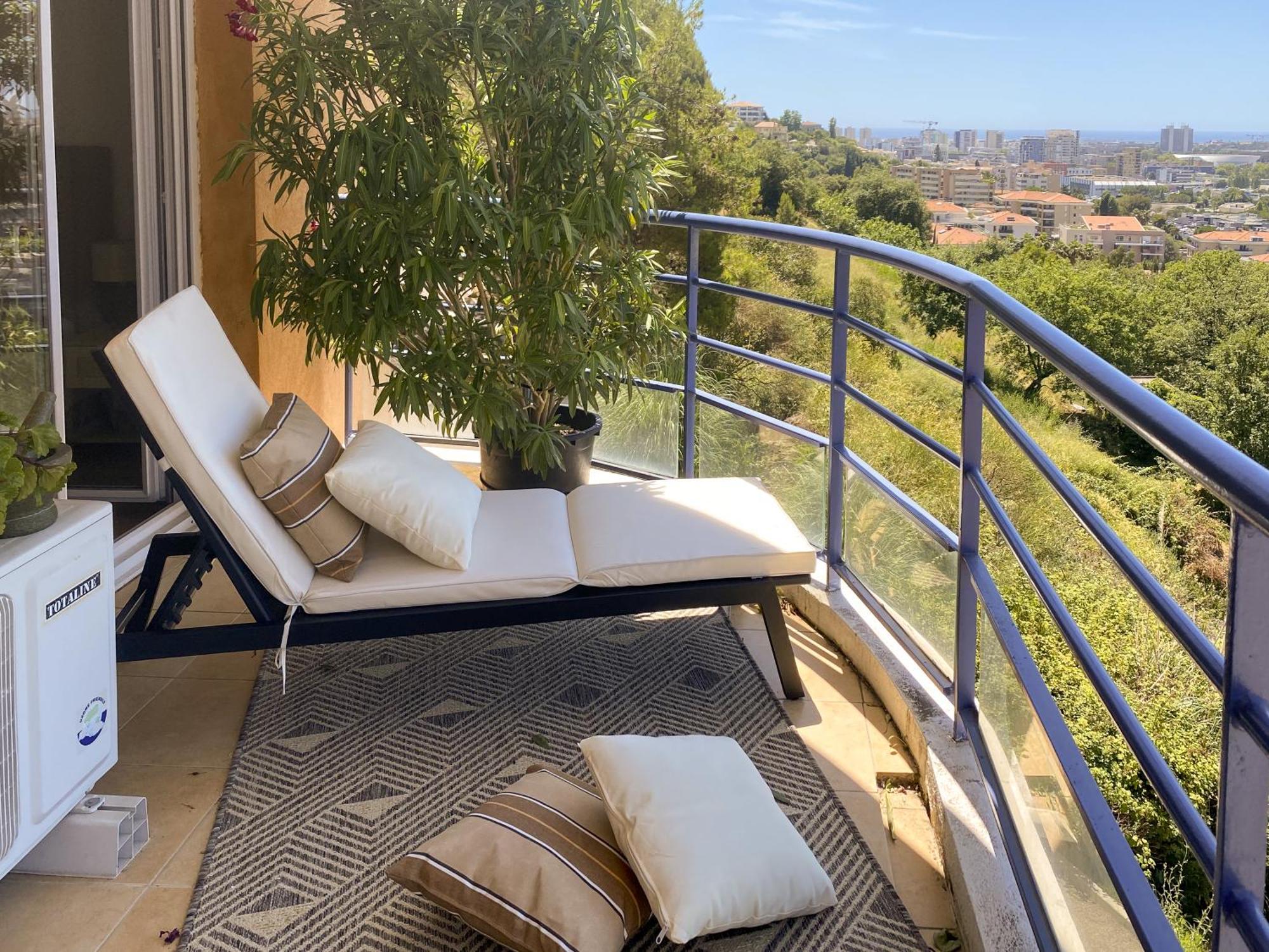 Terre D'azur - Wifi, Parking, Vue Mer * Nice