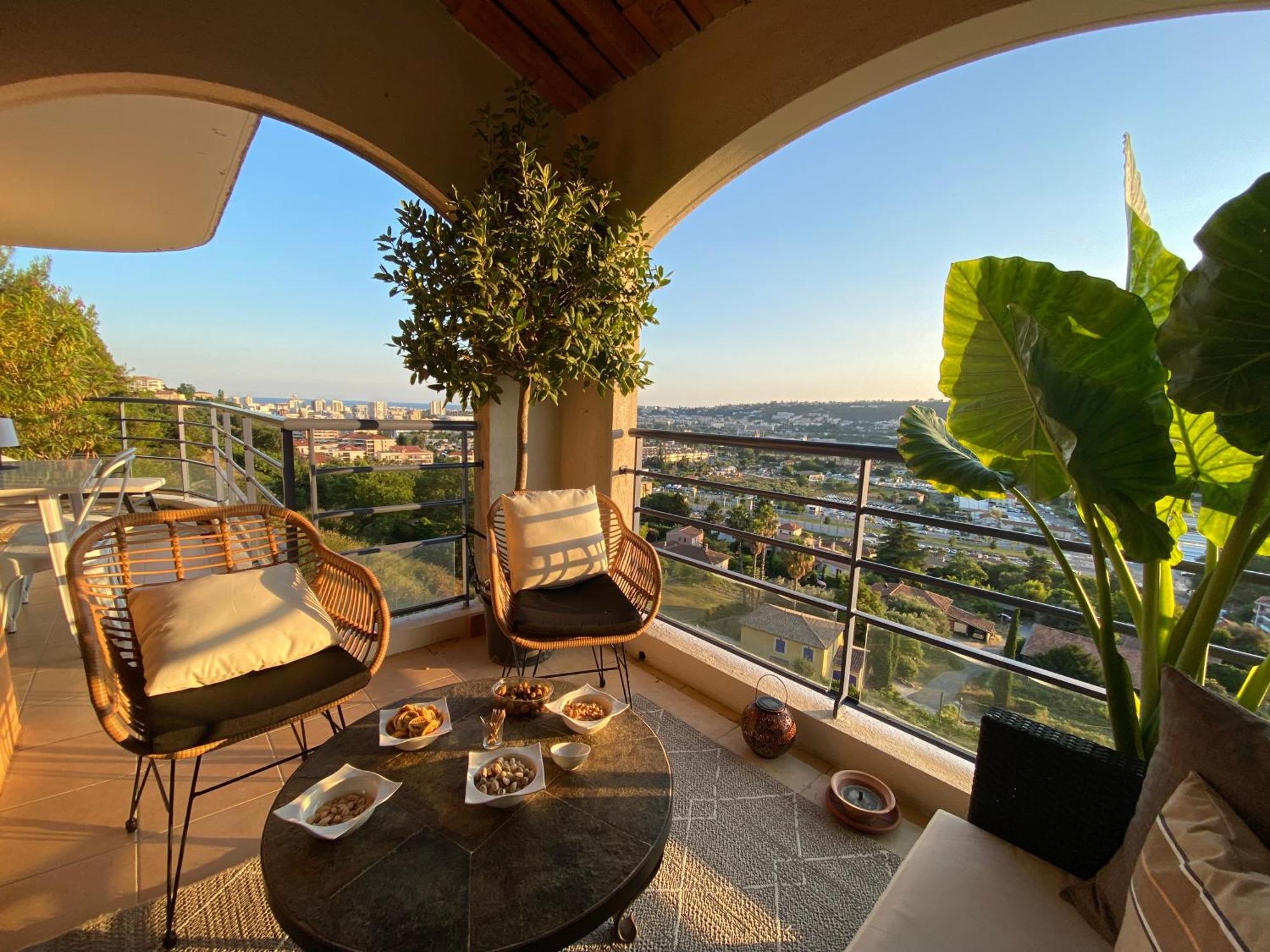 Terre D'azur - Wifi, Parking, Vue Mer *